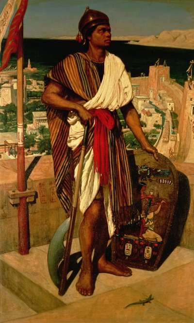 Wache zur Zeit der Pharaonen von Edward John Poynter