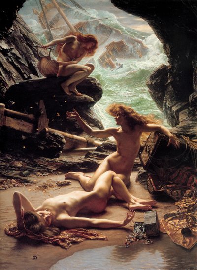 Die Höhle der Sturmnymphen von Edward John Poynter