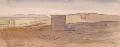 Dendera von Edward Lear