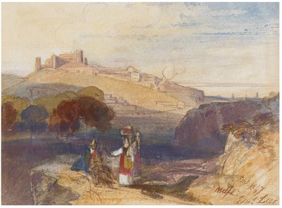 Melfi, Italien von Edward Lear
