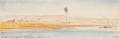 Nahe Colosaneh; 15:45 Uhr, 3. Januar 1867 von Edward Lear