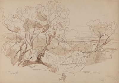 Santa Decca, Korfu, 28. Mai 1848 von Edward Lear