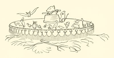 Der Hut des Quangle Wangle (Gravur) von Edward Lear