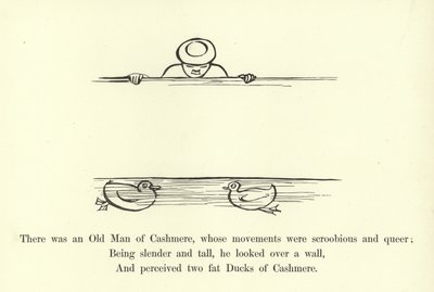 Es war ein alter Mann aus Kaschmir, dessen Bewegungen seltsam und sonderbar waren von Edward Lear