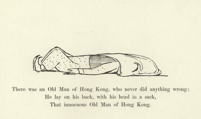 Es war ein alter Mann aus Hongkong, der nie etwas falsch machte von Edward Lear