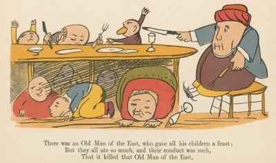 Es war ein alter Mann aus dem Osten, der all seinen Kindern ein Festmahl gab, aus 
