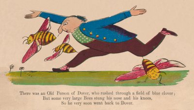 Es war eine alte Person von Dover... von Edward Lear