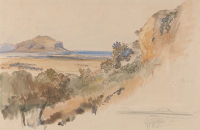 Blick bei Palermo von Edward Lear
