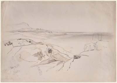 Ansicht von Sciacca, Sizilien von Edward Lear