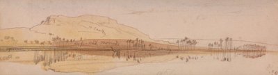 Blick auf den Nil von Edward Lear