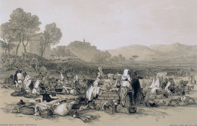 Ansichten von Rom und seiner Umgebung: Messe von Sant