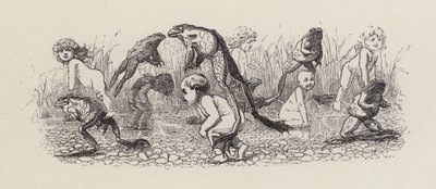 Illustration für Die Wasserkinder von Charles Kingsley von Edward Linley (after) Sambourne