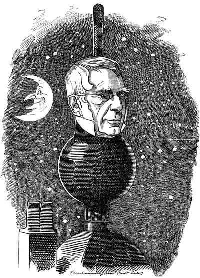 George Biddell Airy, englischer Astronom und Geophysiker, 1883 von Edward Linley Sambourne