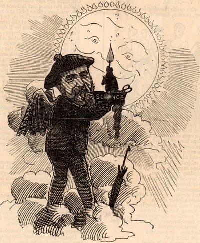 Porträt von Joseph Norman Lockyer von Edward Linley Sambourne