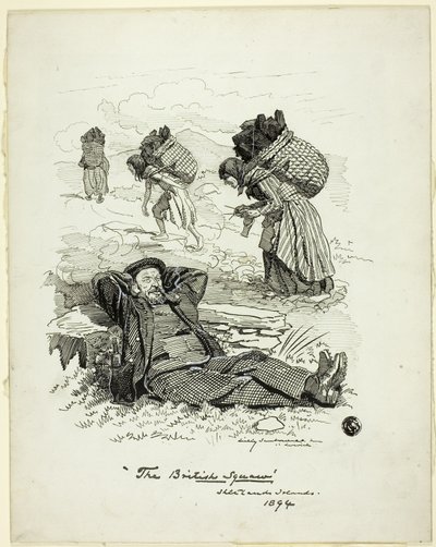 Die britische Squaw, Shetlandinseln von Edward Linley Sambourne