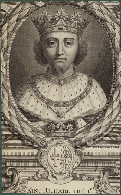 Porträt von König Richard II. von England von Edward Lutterell