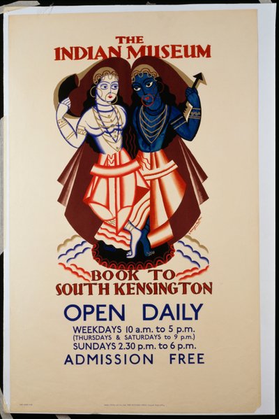 Das Indische Museum von Edward McKnight Kauffer