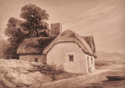 Landschaft mit Hütte von Edward Pretty