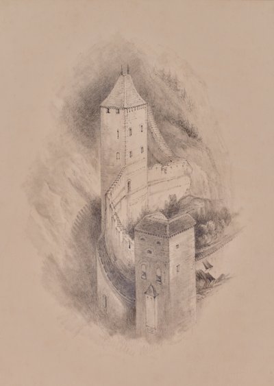 Zwei Türme von Edward Pretty