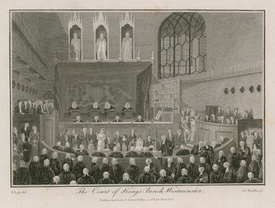 Der Gerichtshof des Königsbank von Edward Pugh