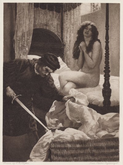Il Pecorone: Tag I, Novelle II, Eine Lektion in Liebe von Edward Robert Hughes