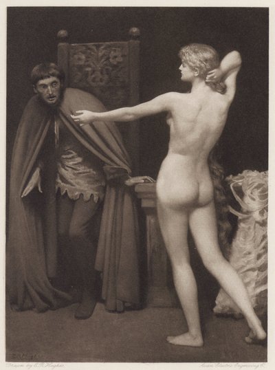 Il Pecorone: Tag XVIII, Novelle II, Die Gräfin Matilda von Edward Robert Hughes
