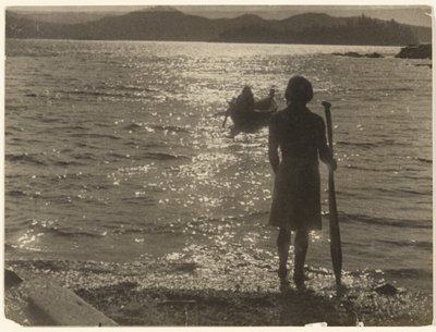 Entlang des nebligen Kupferpfades von Edward S. Curtis