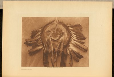 Arapaho-Schild von Edward S. Curtis