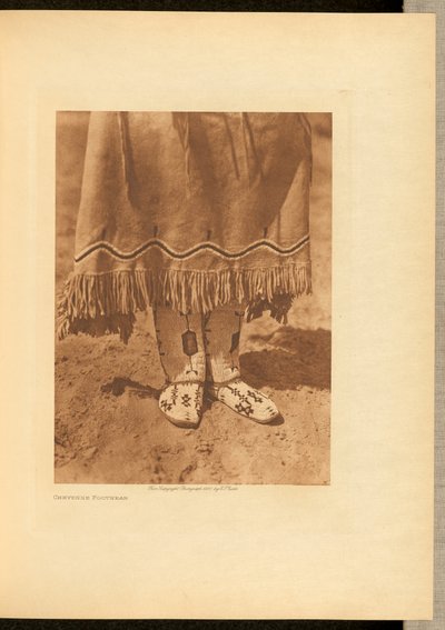 Cheyenne Schuhe von Edward S. Curtis