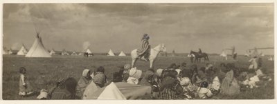 [Der Ausrufer - Piegan] von Edward S. Curtis