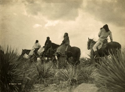 Vor dem Sturm, ca. 1906 von Edward Sheriff Curtis