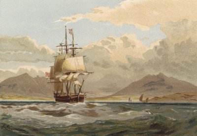 Heimwärts, vor der Insel Arran von Edward after Duncan
