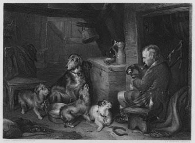 Highland-Musik, aus dem Bild in der Vernon-Galerie von Edwin (after) Landseer
