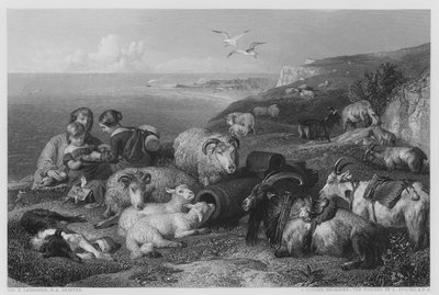 Frieden (Gravur) von Edwin (after) Landseer