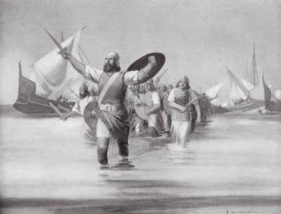 Sidonier landen an der Stätte von Karthago von Edwin A. Morrow