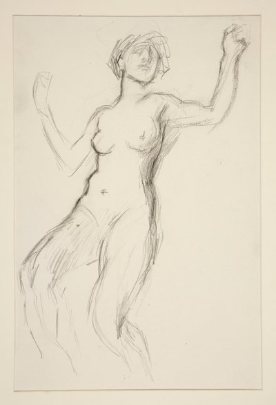 Figurenstudie von Edwin Austin Abbey