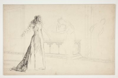 Julia in der Halle, aus Romeo und Julia von Edwin Austin Abbey