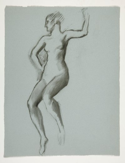 Studie für Figur um 16 Uhr von Edwin Austin Abbey