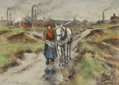 Das Barge-Pony führen von Edwin Butler Bayliss