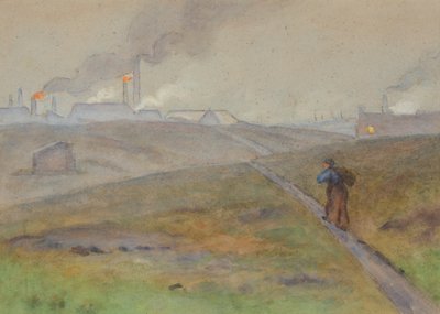 Variante des Schwarzen Landes, Landschaft von Edwin Butler Bayliss