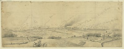 Die Schlacht von Antietam oder Sharpsburg von Edwin Forbes