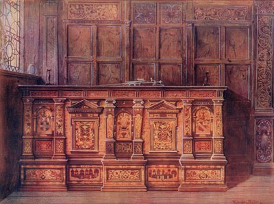 Einlege-Muniment-Truhe von Edwin John Foley