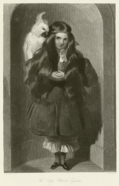 Lady Blanche Egerton von Edwin Landseer