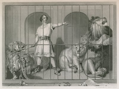 Van Amburgh und die Löwen von Edwin Landseer