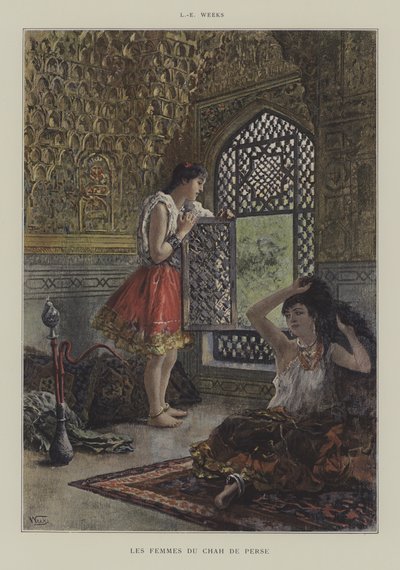 Die Frauen des Schahs von Persien von Edwin Lord Weeks