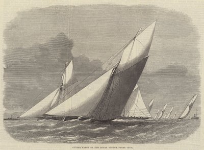Cutter-Wettkampf des Royal London Yacht Club von Edwin Weedon