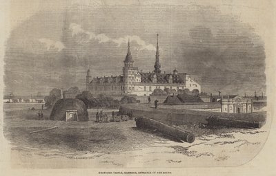 Schloss Kronborg, Helsingör, Eingang des Sunds von Edwin Weedon