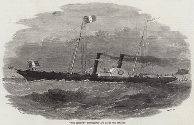 Die Allianz Southampton und Havre Mail Steamer von Edwin Weedon