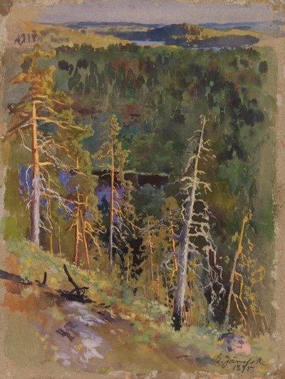 Waldlandschaft von Eero Järnefelt