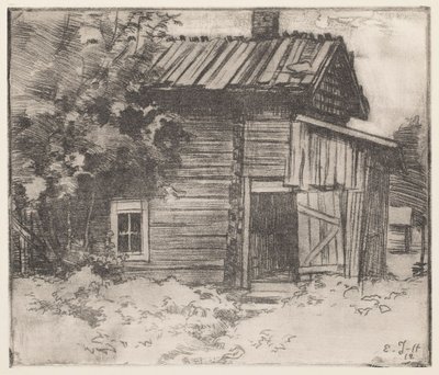 Alte Hütte von Eero Järnefelt